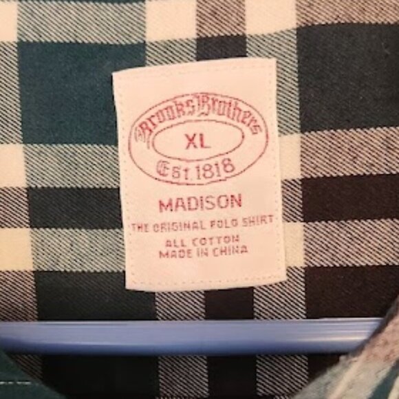 Brooks Bros Men's Long Sleeve Button-down Shirt Size XL - Picture 3 of 4